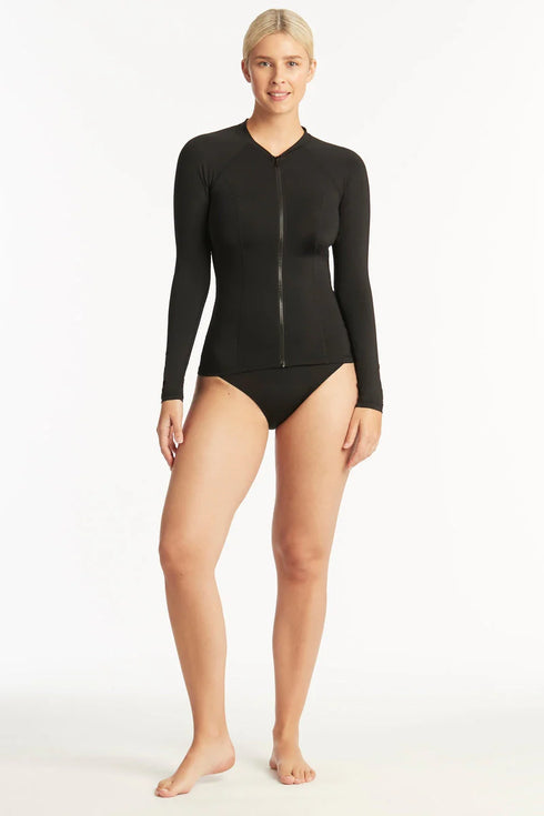 Sea Level Eco Essentials Long Sleeve Rash Vest